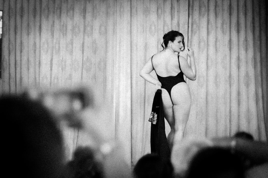 actress on stage speech
